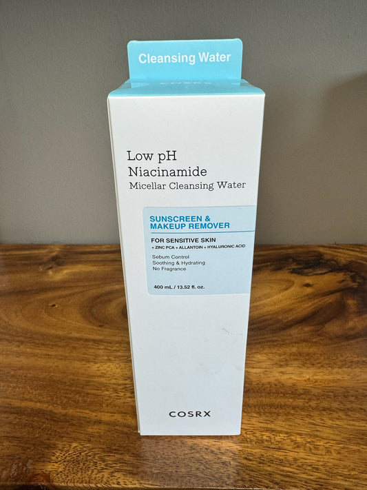 Low pH Niacinamide Micellar Cleansing Water